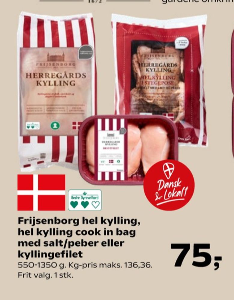 Frijsenborg, Kylling