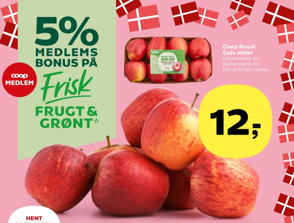 Coop, Æbler