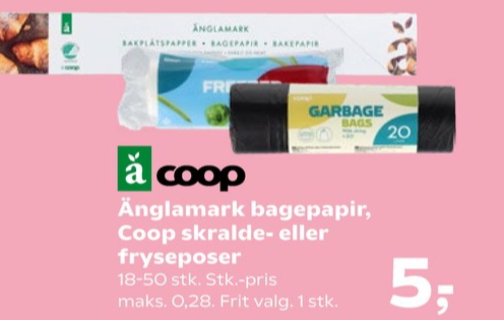 Coop, Affaldsposer