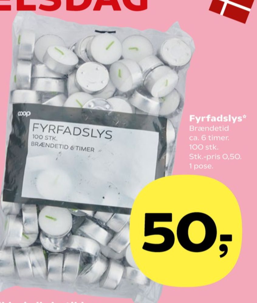 Coop, Fyrfadslys