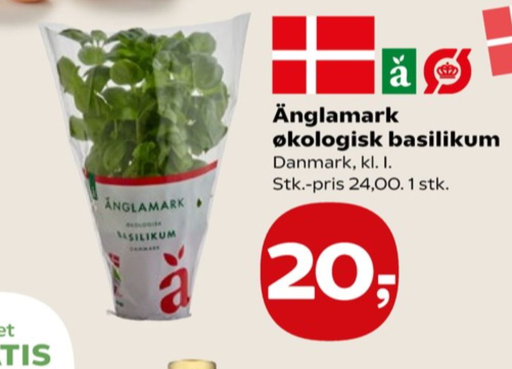 Änglamark, Basilikum