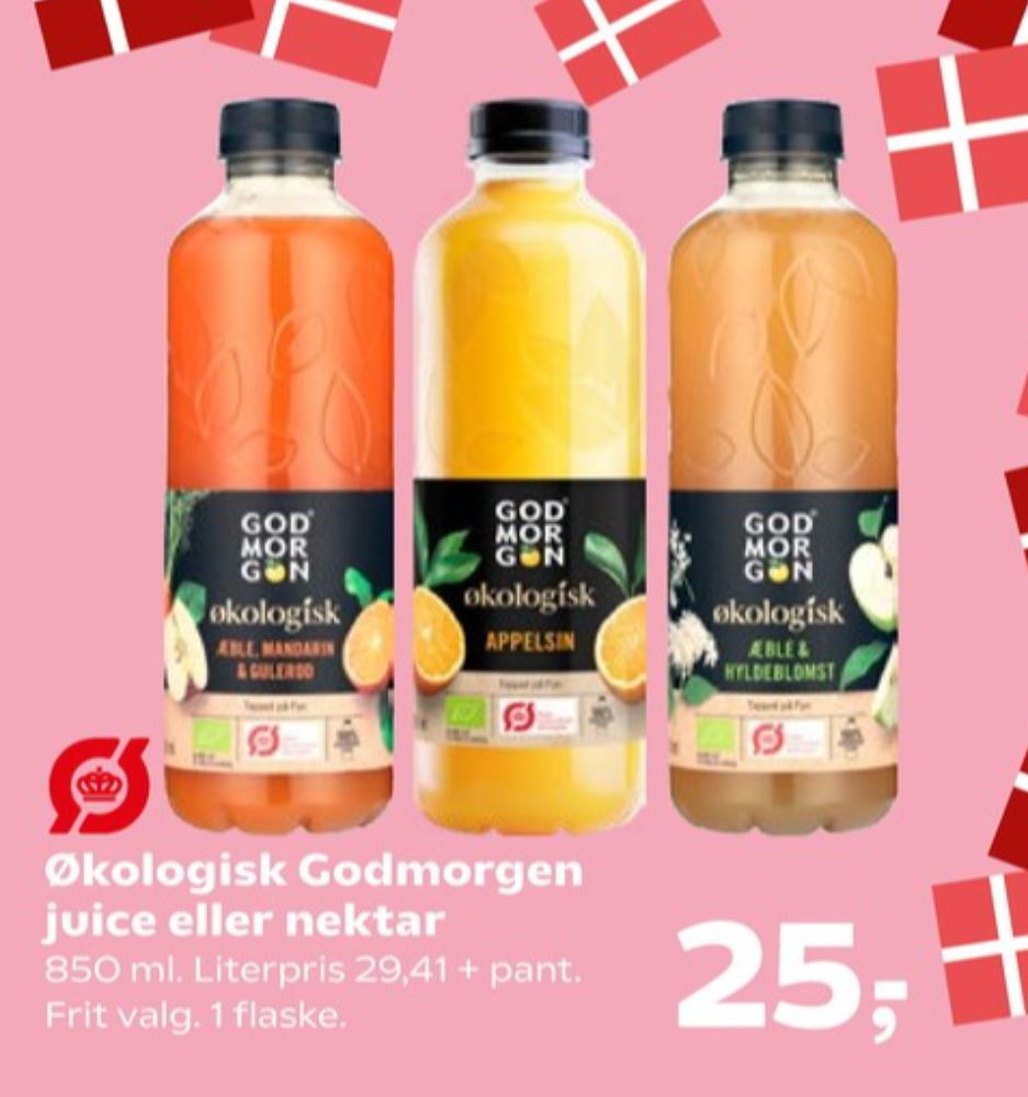 GodMorgen, Æblejuice Hyldeblomst