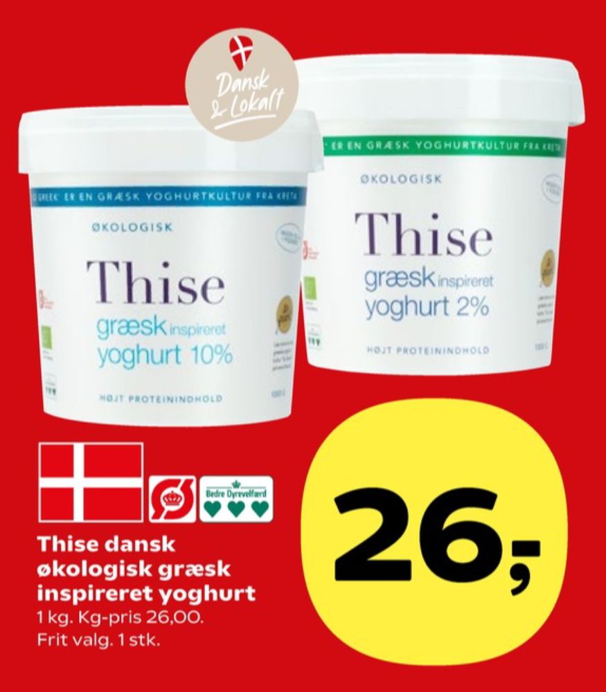 Thise, Græsk Yoghurt 10%