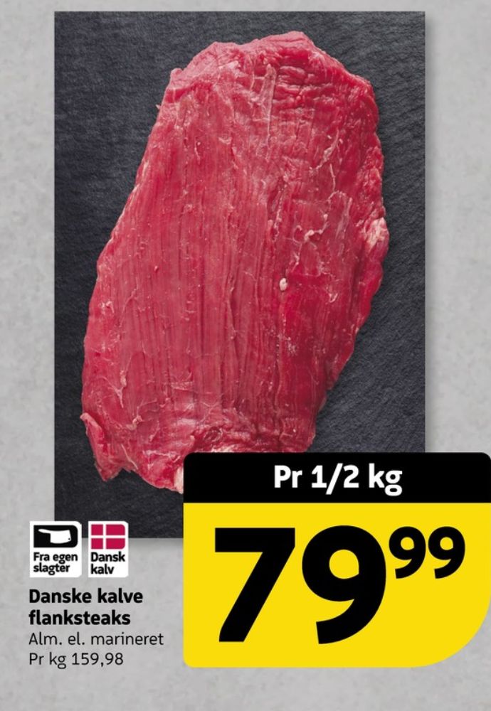 Kalveflanksteak