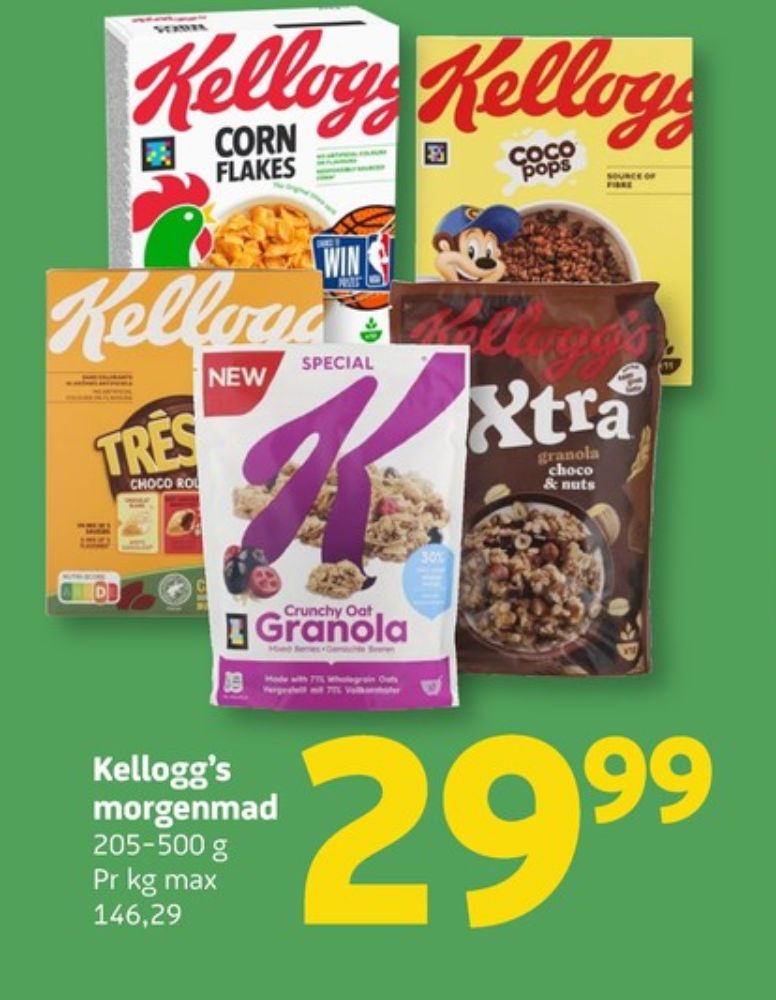 Kelloggs Extra, Choco & Nuts Granola