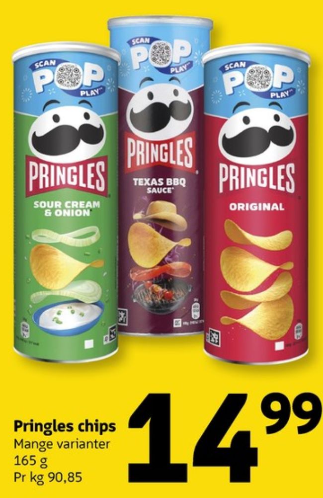 Pringles, Texas BBQ Sauce Chips