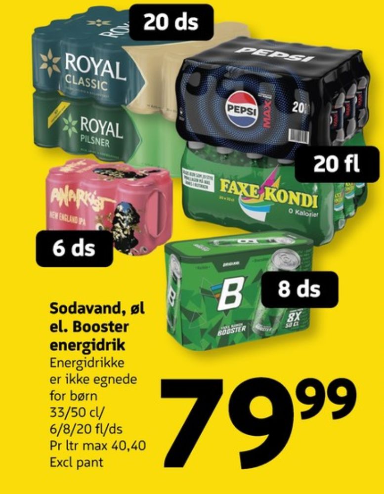 Royal Pilsner, Øl 20 pk.