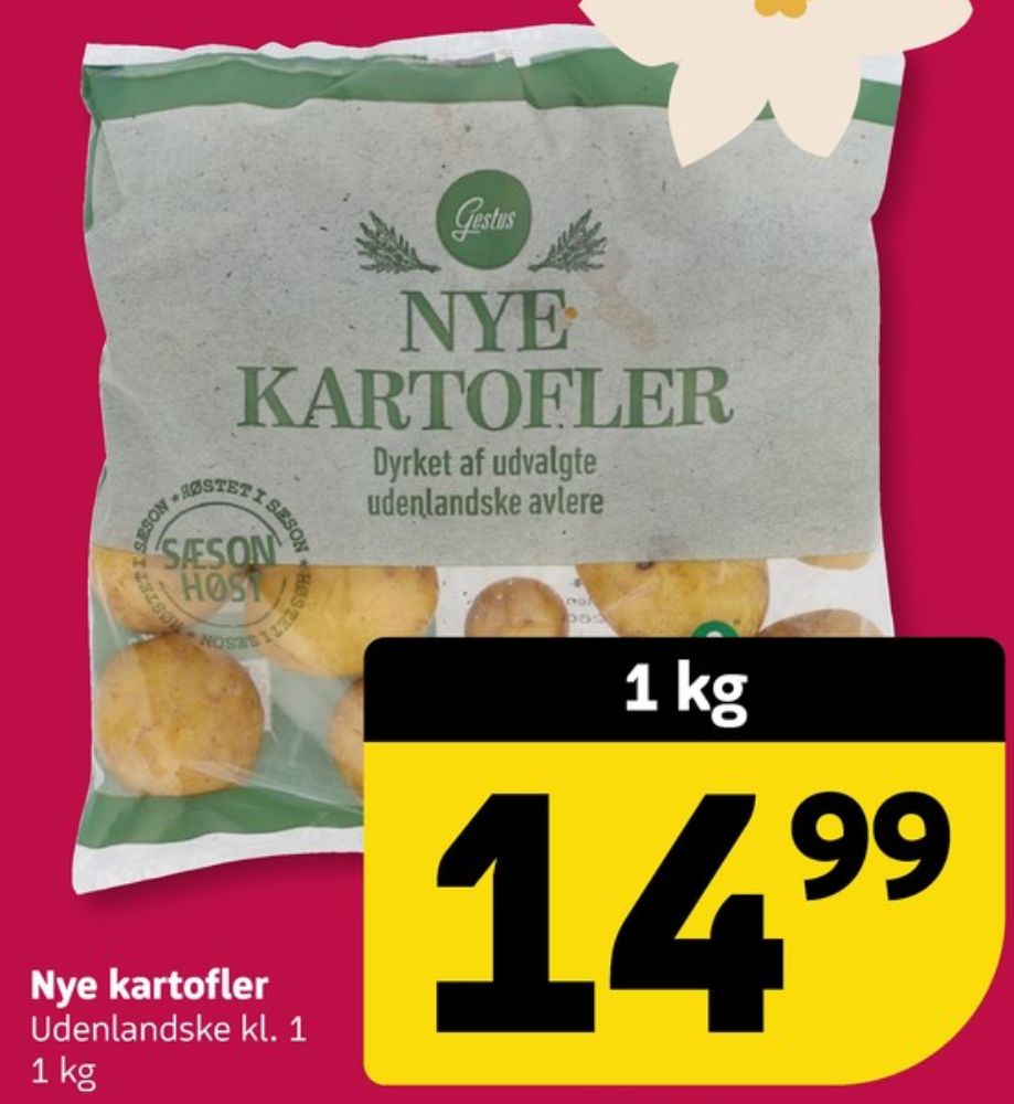 Gestus, Kartofler