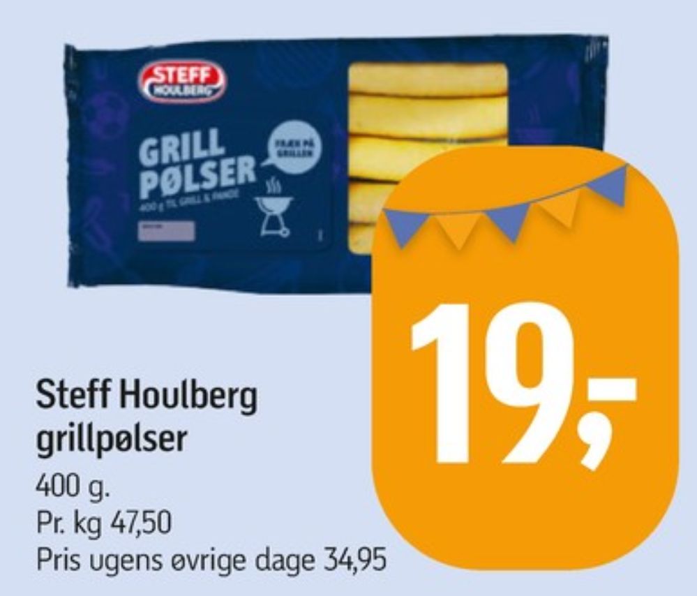 Steff Houlberg, Grillpølser