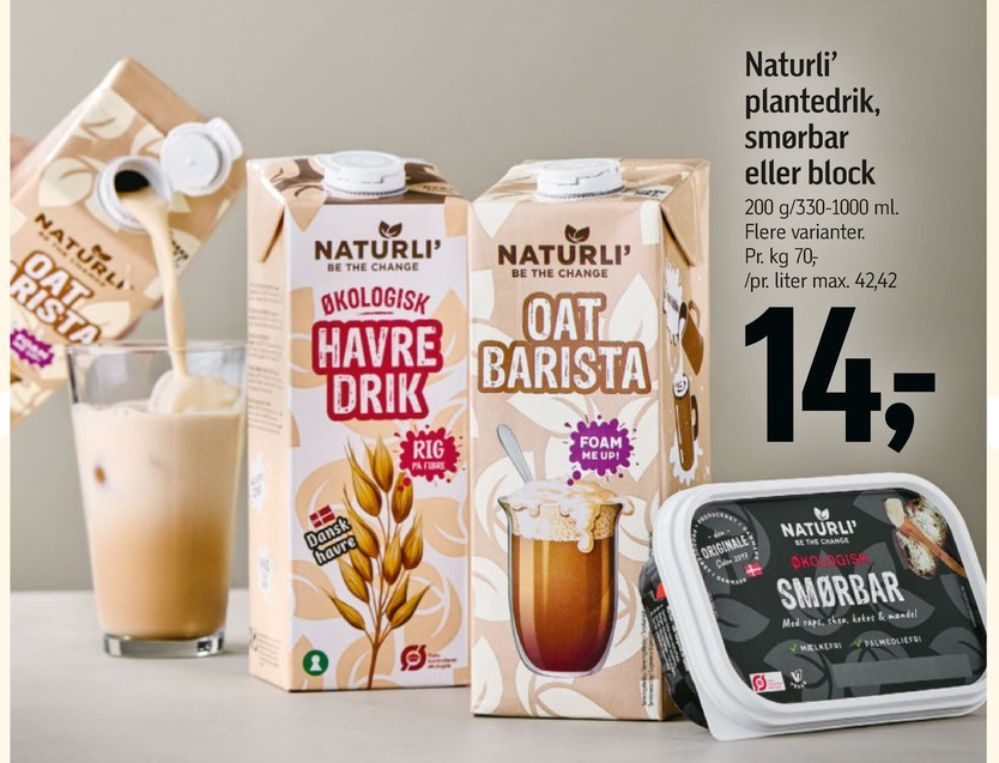 Naturli', Smørbar