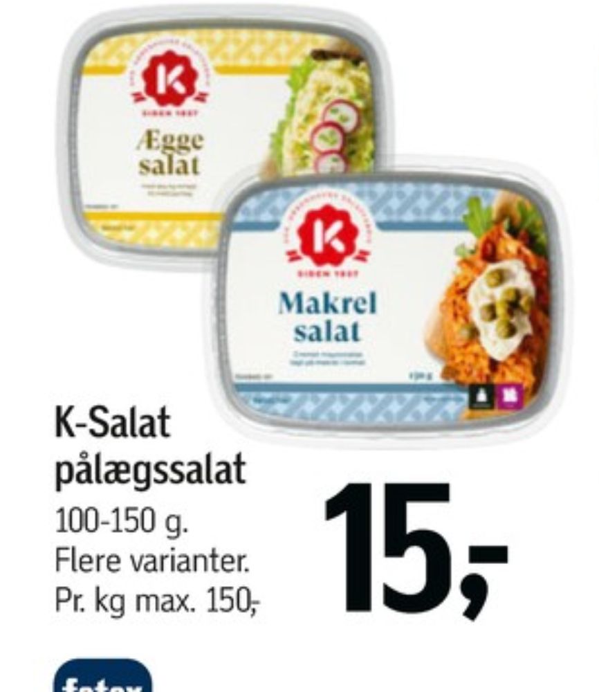K-salat, Makrelsalat
