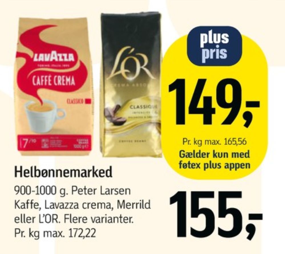 LOR Crema Absolu Classique, Kaffebønner