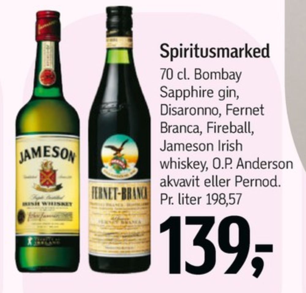 OP Anderson Original, Akvavit