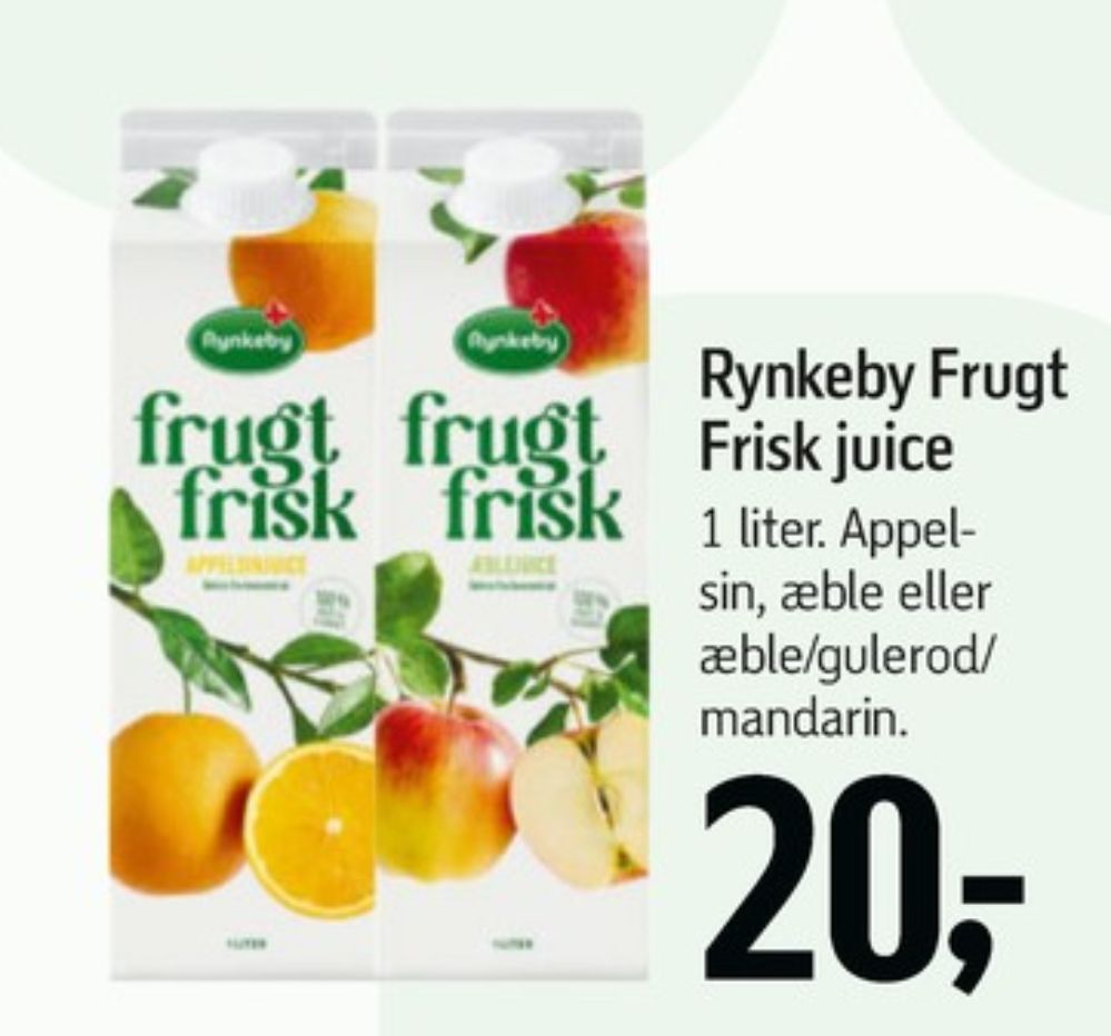 Rynkeby Frugt Frisk, Æblejuice