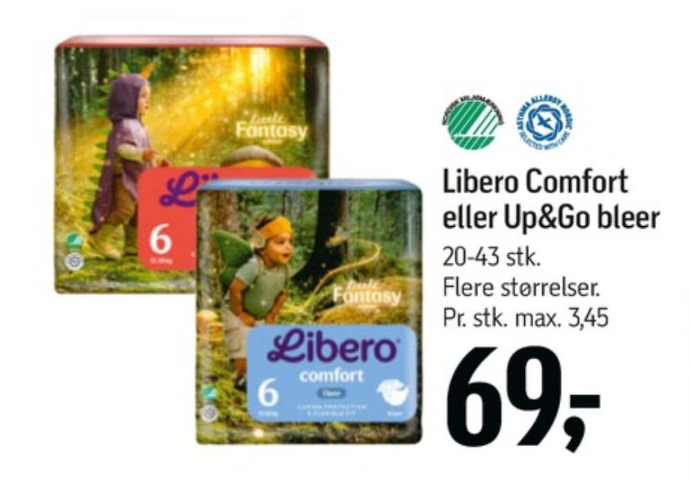 Libero Comfort, Bleer str 3 5-8 kg