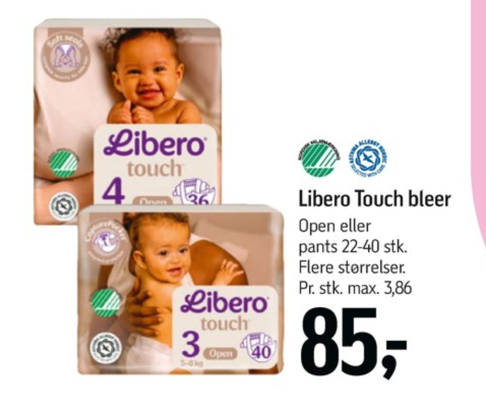 Libero Touch, Bleer str 3 5-8 kg