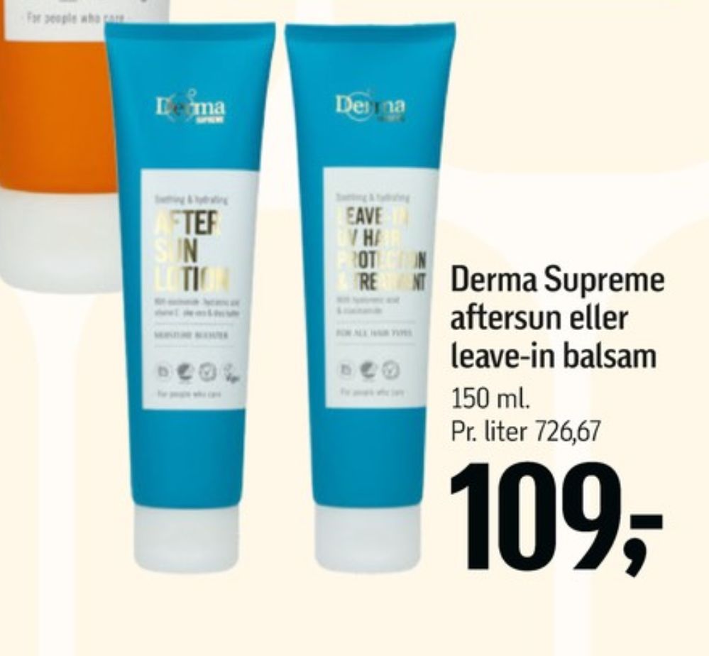 Derma Derma Supreme, Aftersun