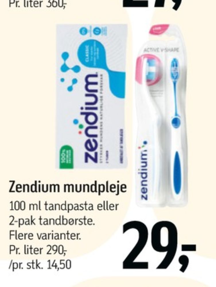 Zendium, Tandpasta