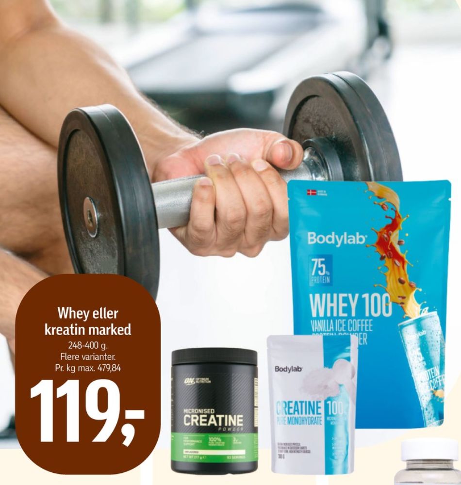 Optimum Nutrition, Træningstilskud