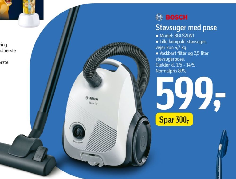 Bosch, Støvsuger