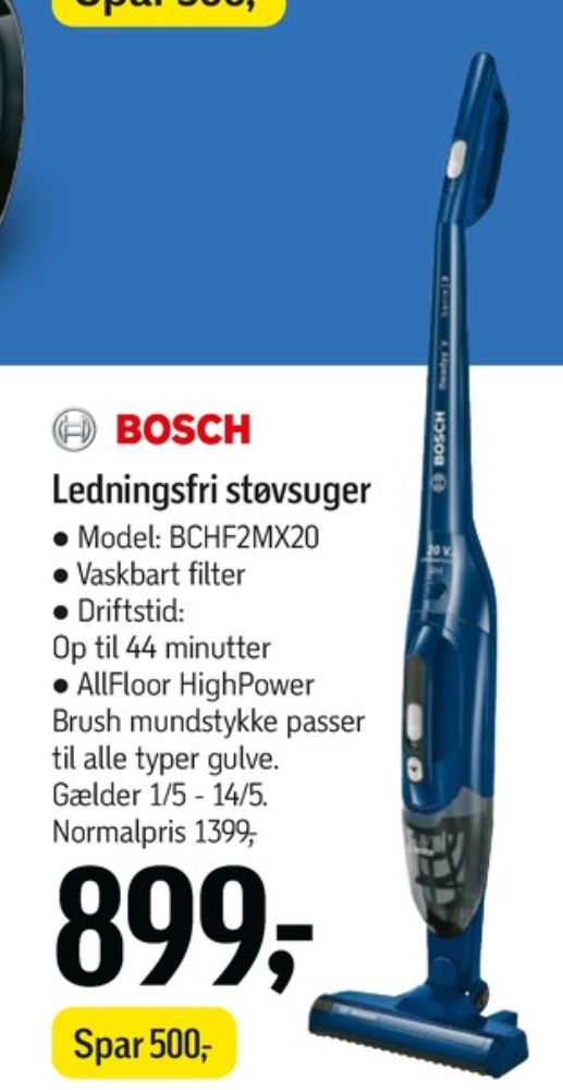Bosch, Støvsuger
