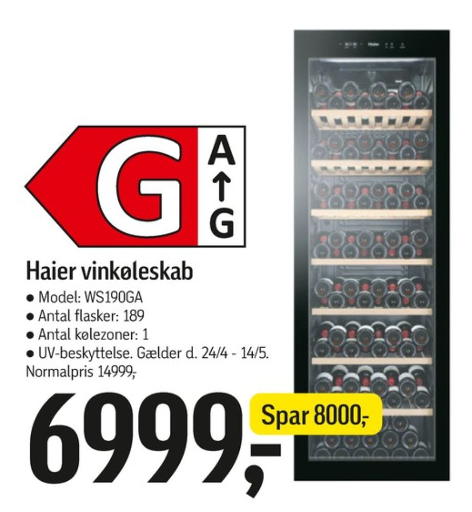 Haier, Vinkøleskab