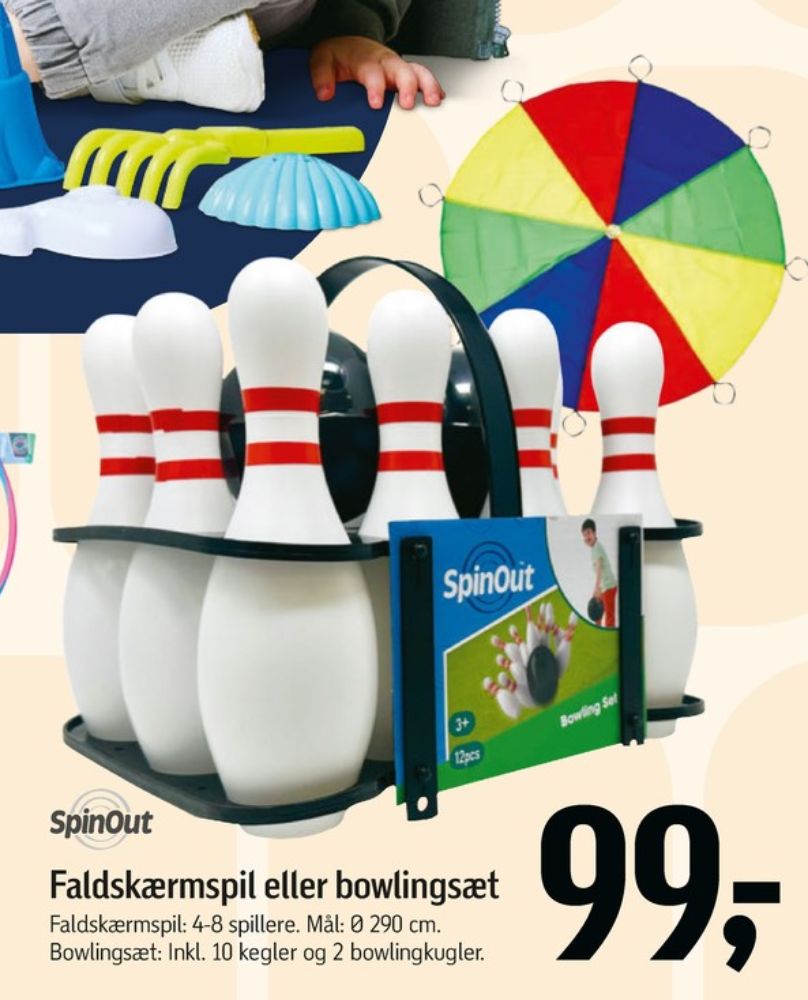 SpinOut, Bowlingsæt