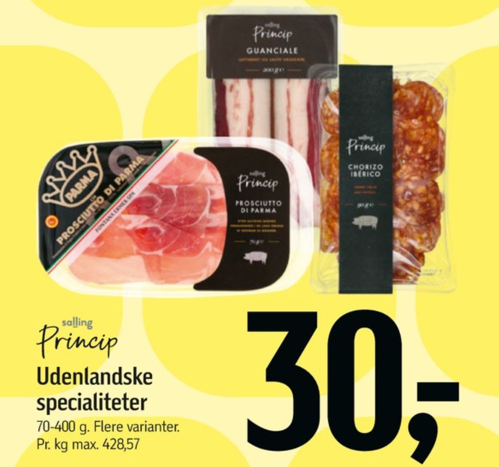 Salling Princip, Guanciale