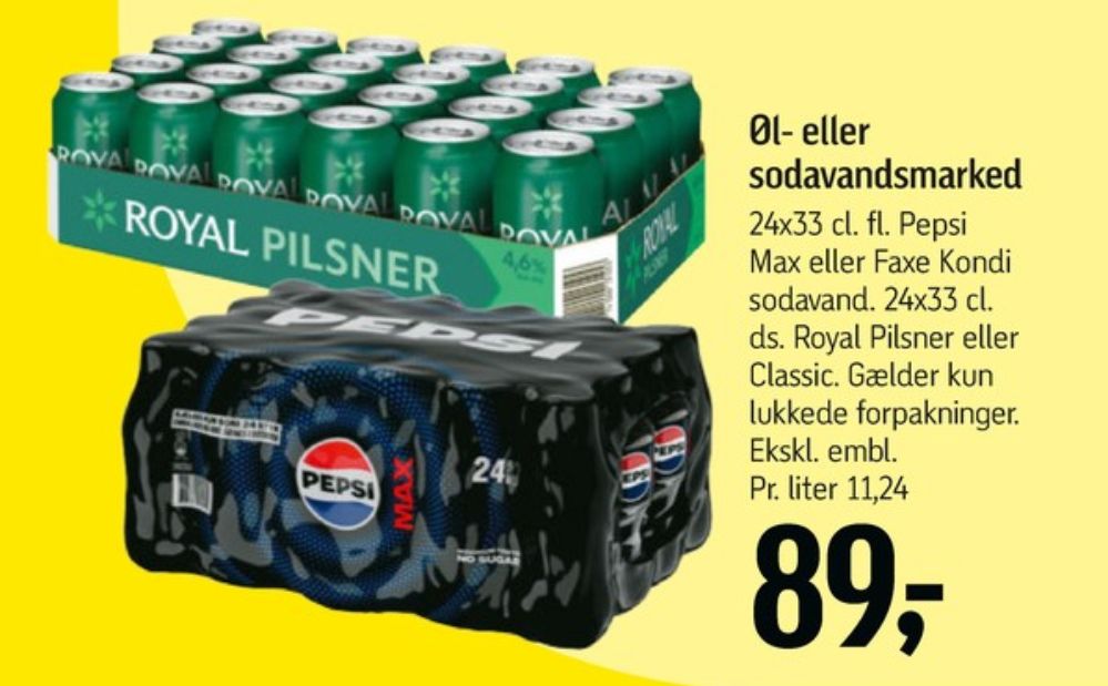 Royal Pilsner, Øl 24 pk.
