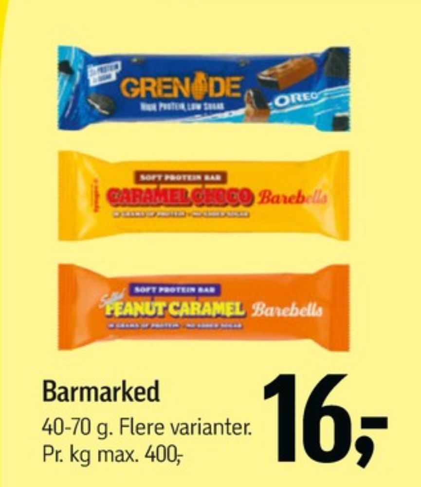 Grenade, Oreo Proteinbar