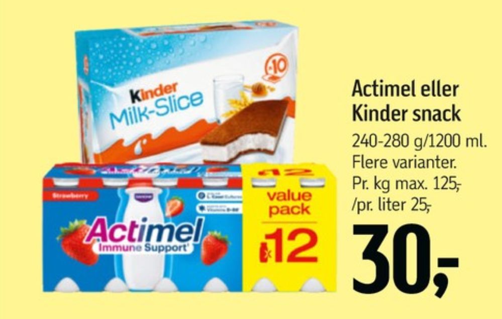 Danone Actimel, Drikkeyoghurt Skovbær