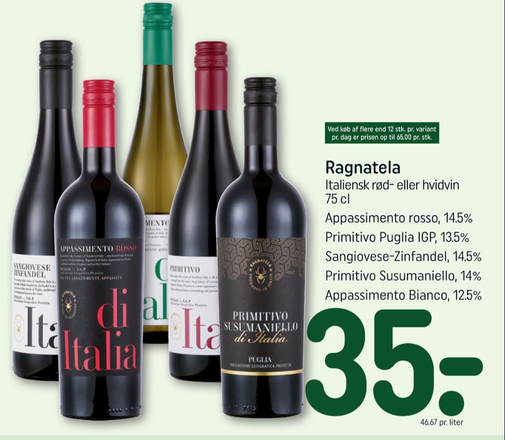 Italiensk Rødvin