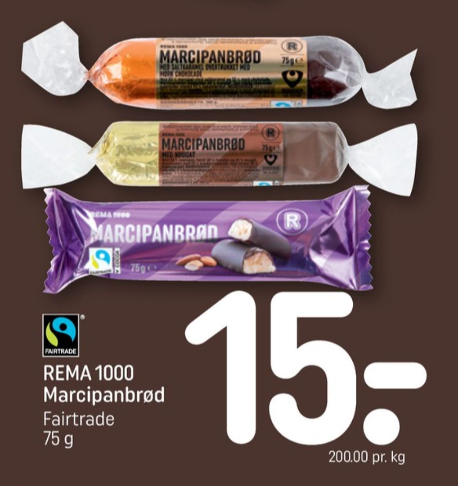 Rema 1000, Marcipanbrød Nougat