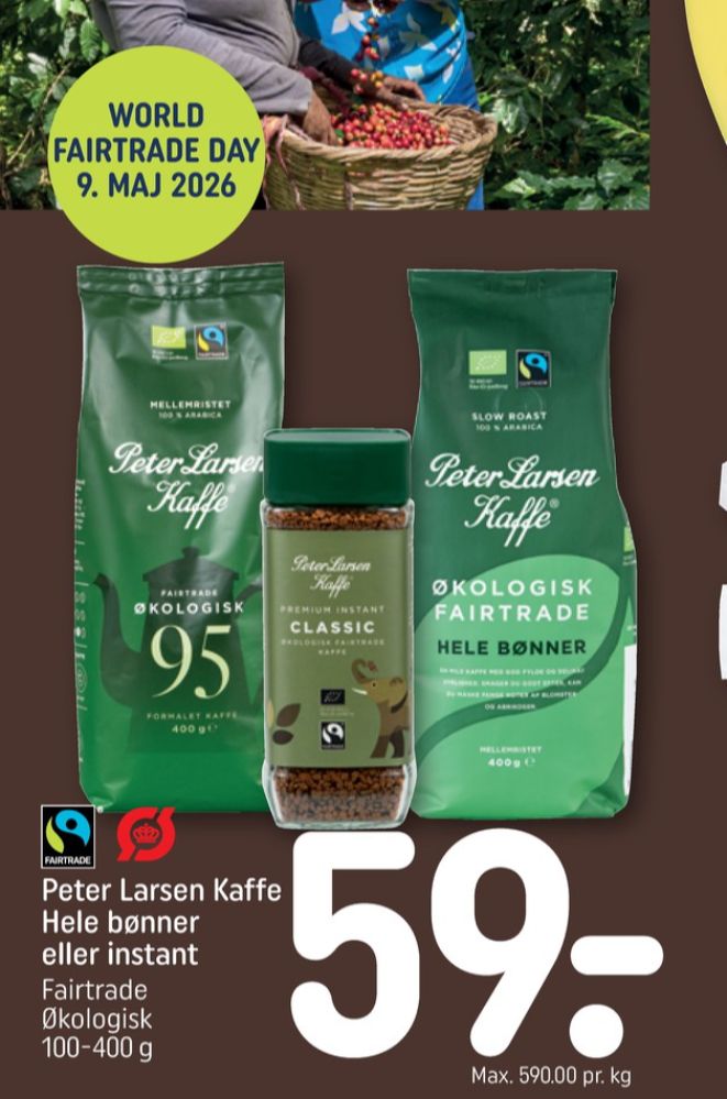 Peter Larsen Classic, Instant Kaffe