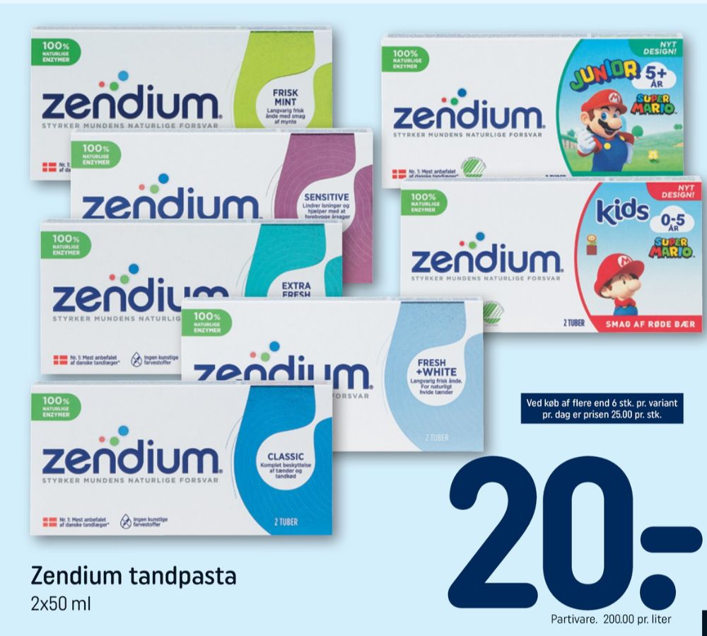 Zendium, Tandpasta