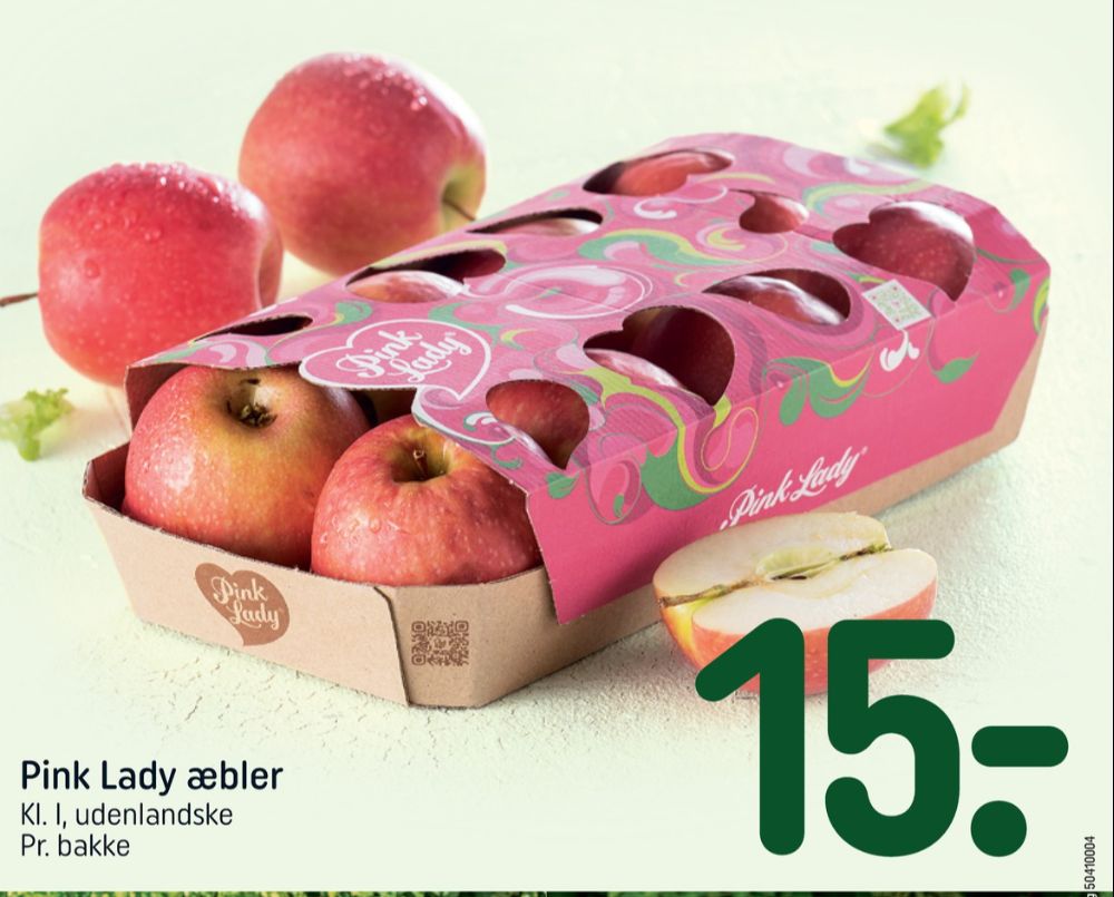 Pink lady, Æbler