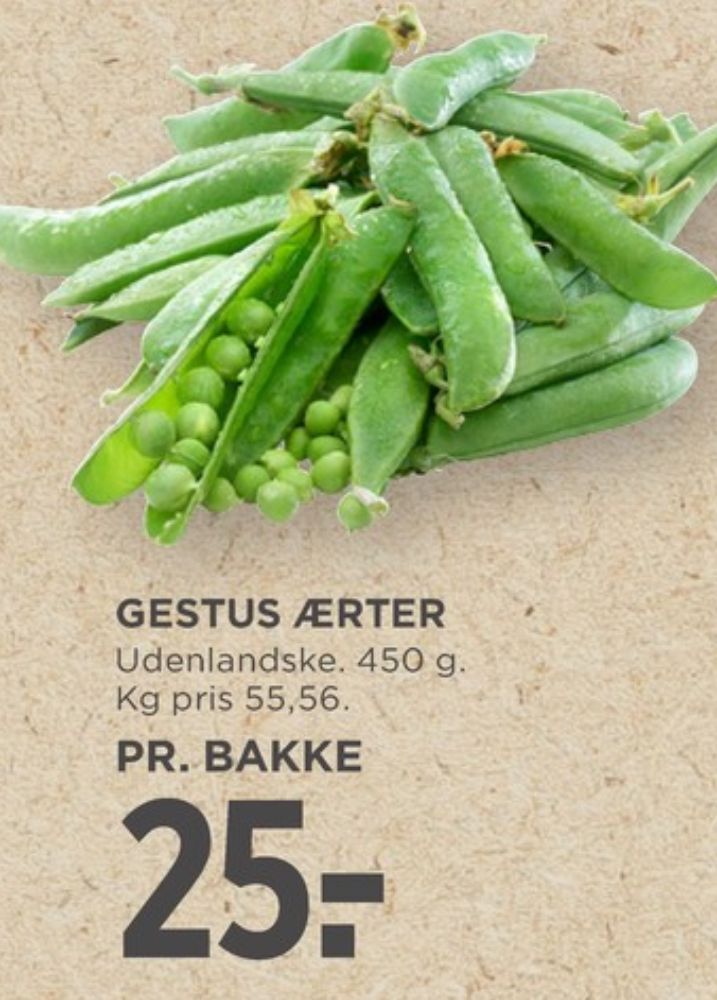 Gestus, Ærter
