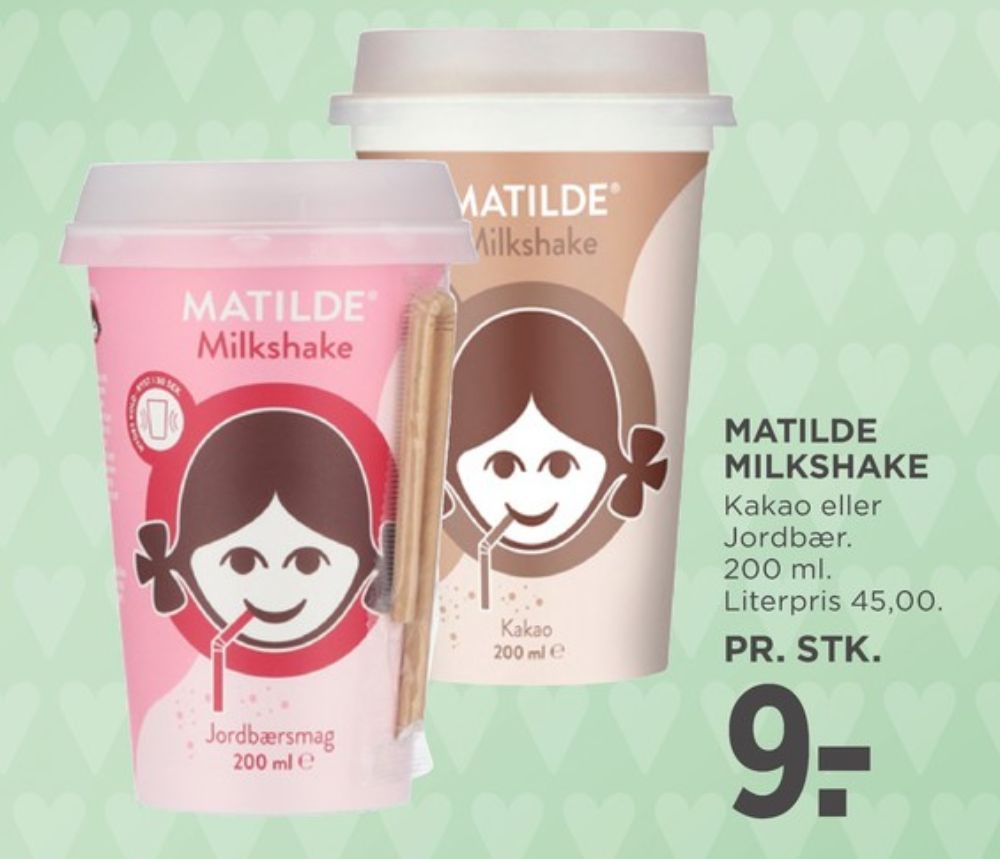 Matilde, Milkshake Jordbær