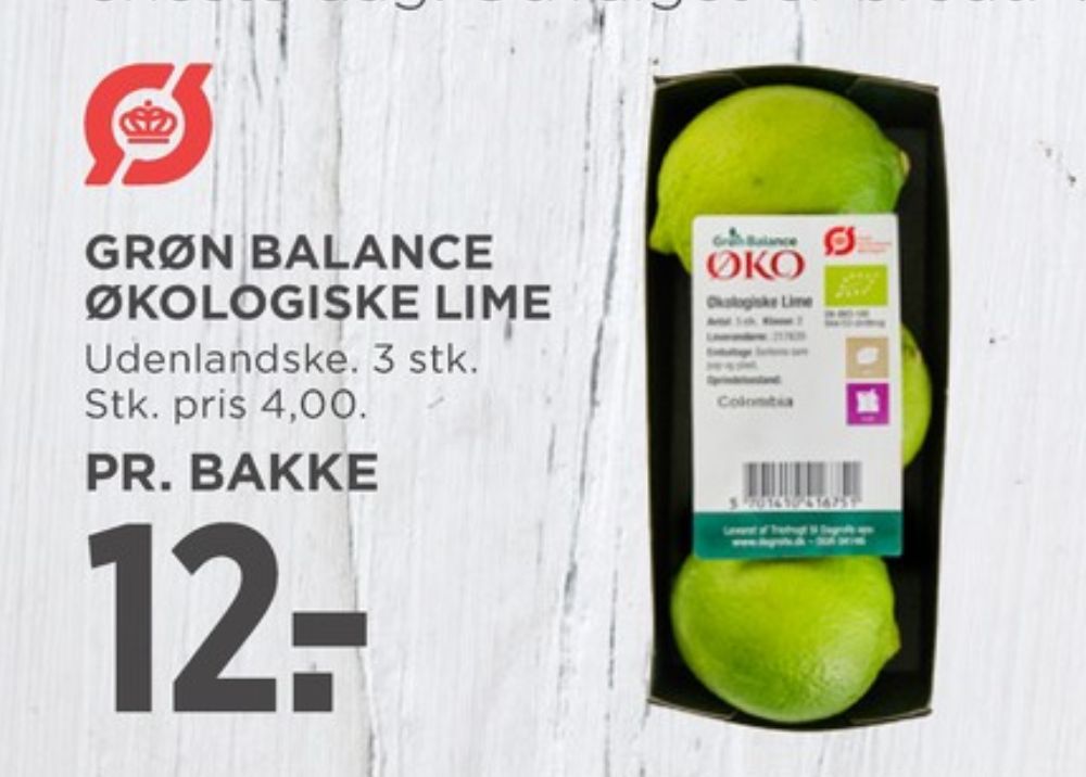 Grøn Balance, Lime