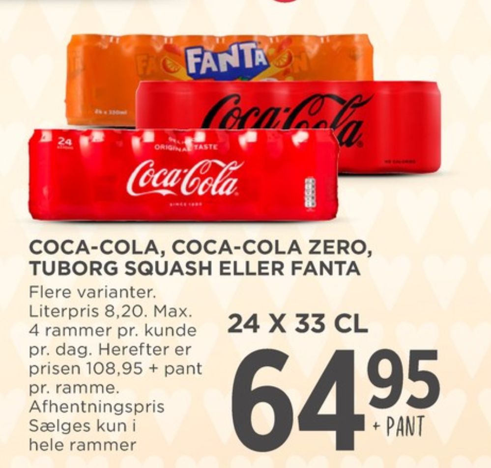 Fanta Orange, Appelsinsodavand 24 pk.