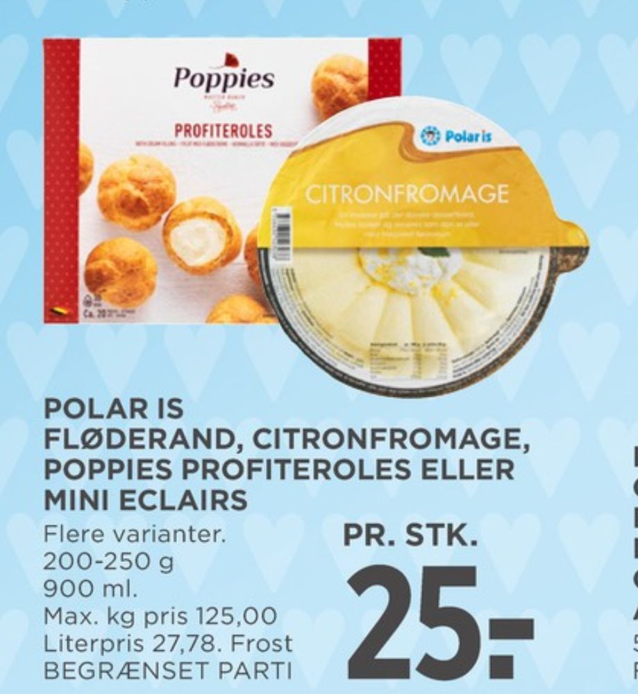 Poppies, Profiteroles