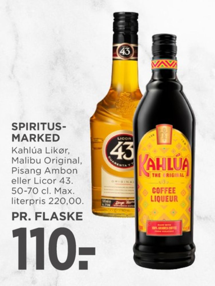 Licor 43, Likør