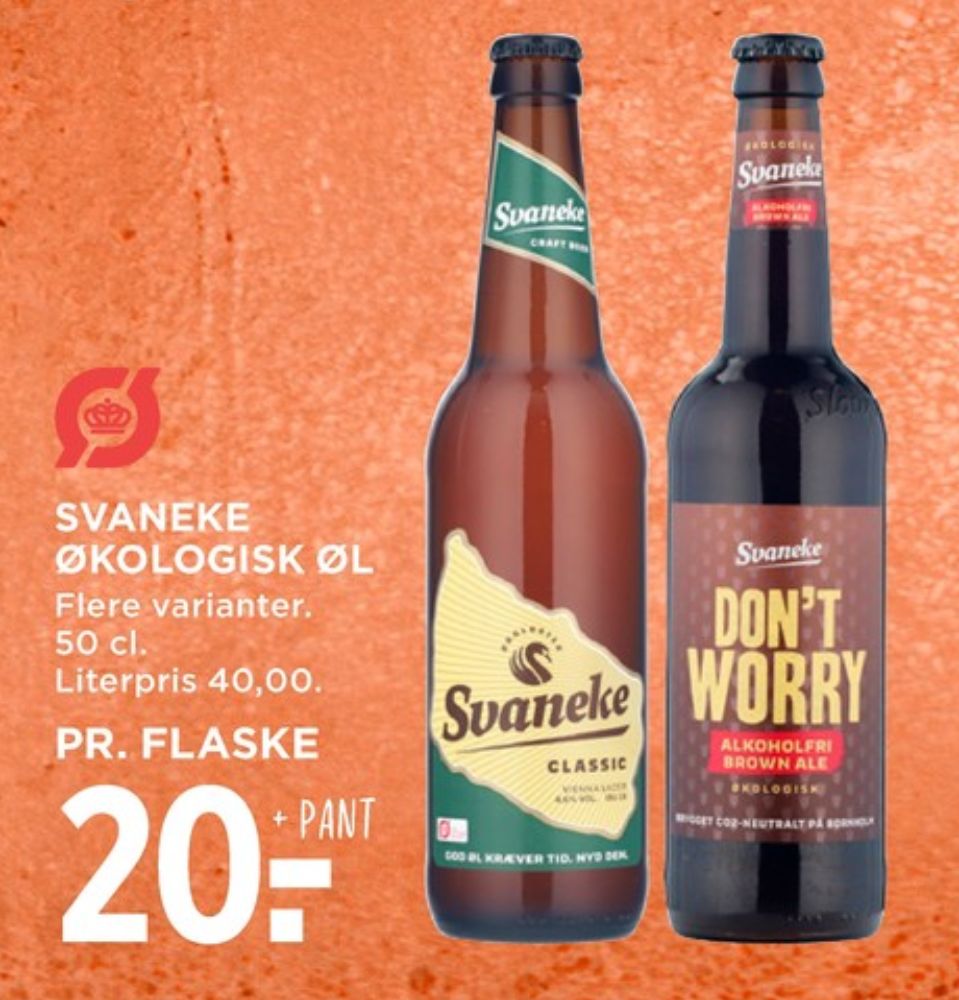 Svaneke Bryghus Don't Worry Pale Ale, Øl - Alkoholfri