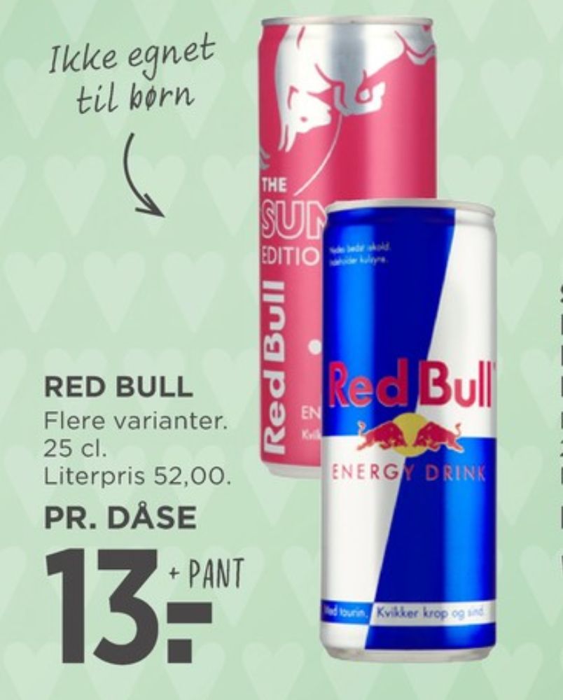 Red Bull Energy, Energidrik