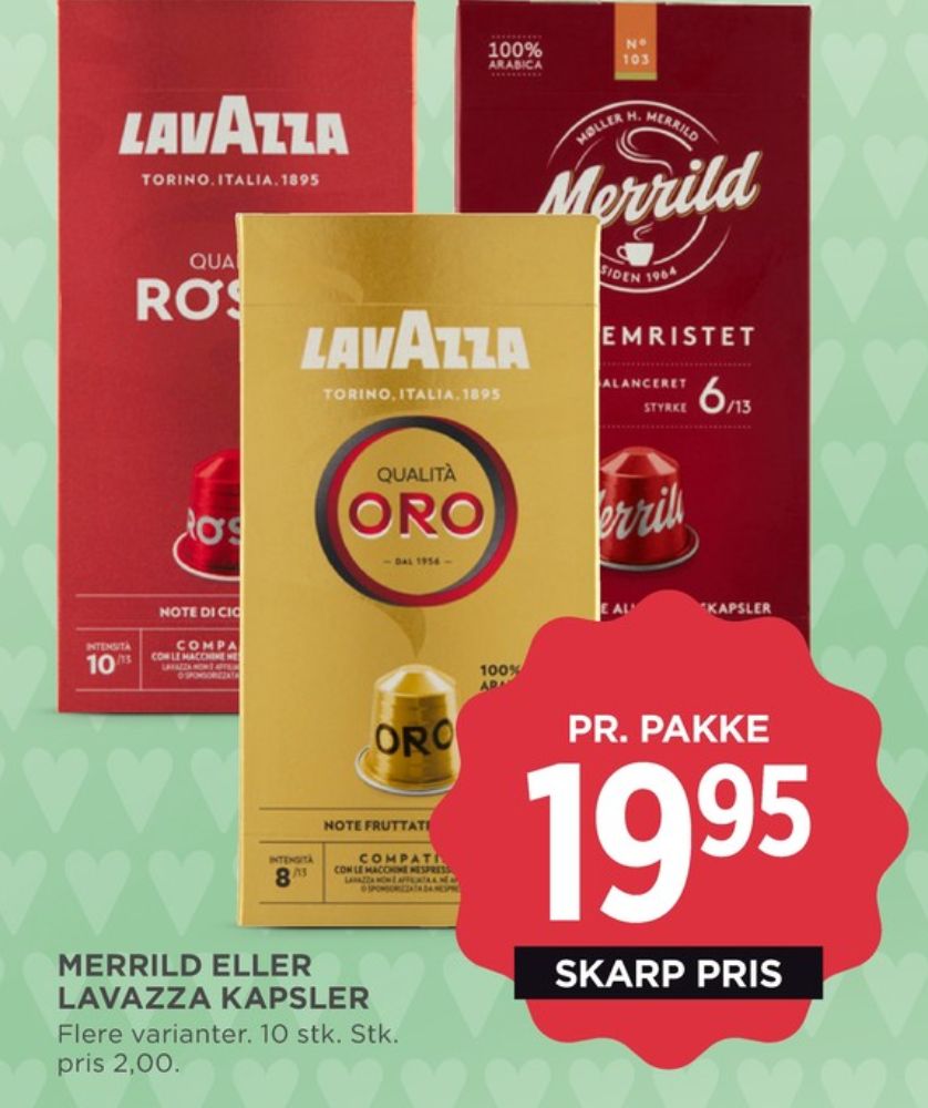 Merrild Mellemristet, Kaffekapsler