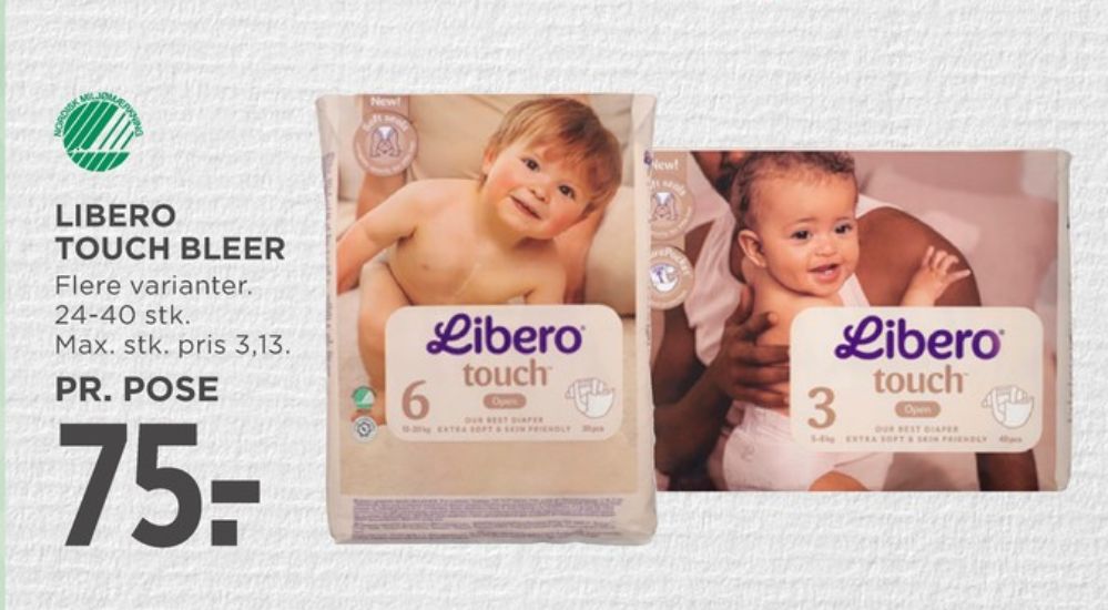 Libero Touch, Bleer str 3 5-8 kg