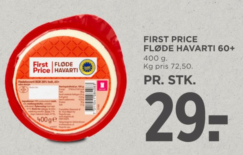 First Price, Havarti