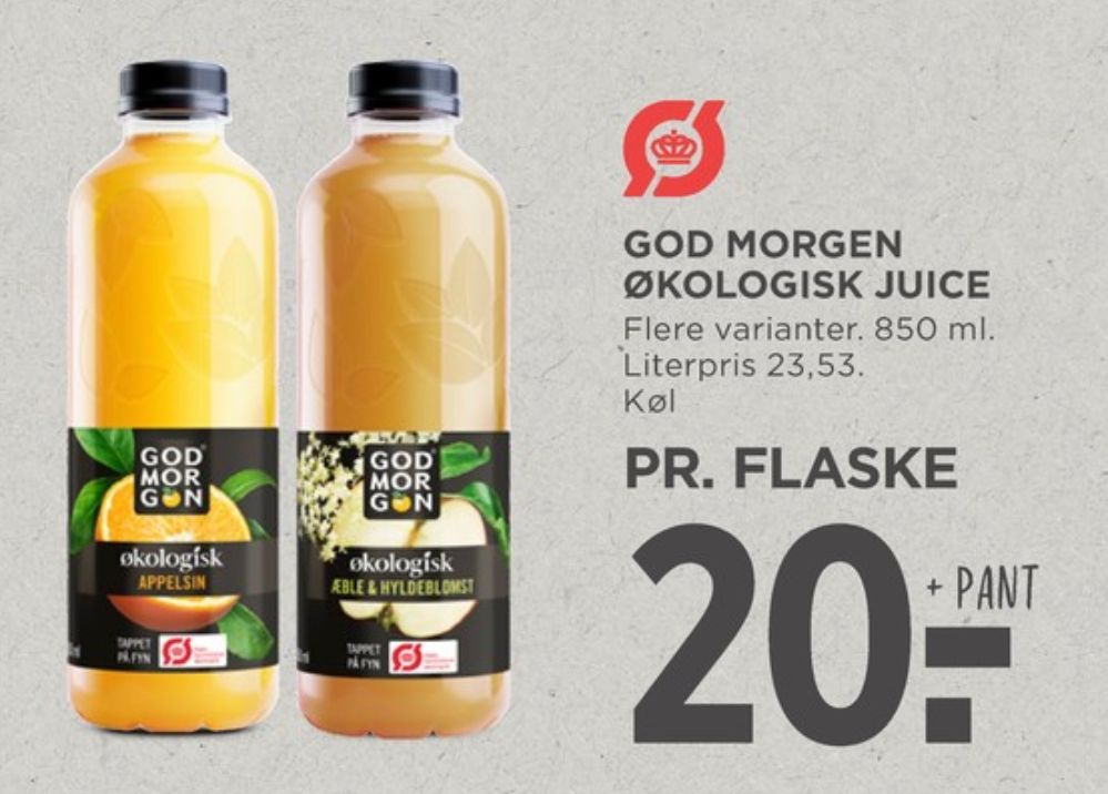 GodMorgen, Æblejuice Hyldeblomst