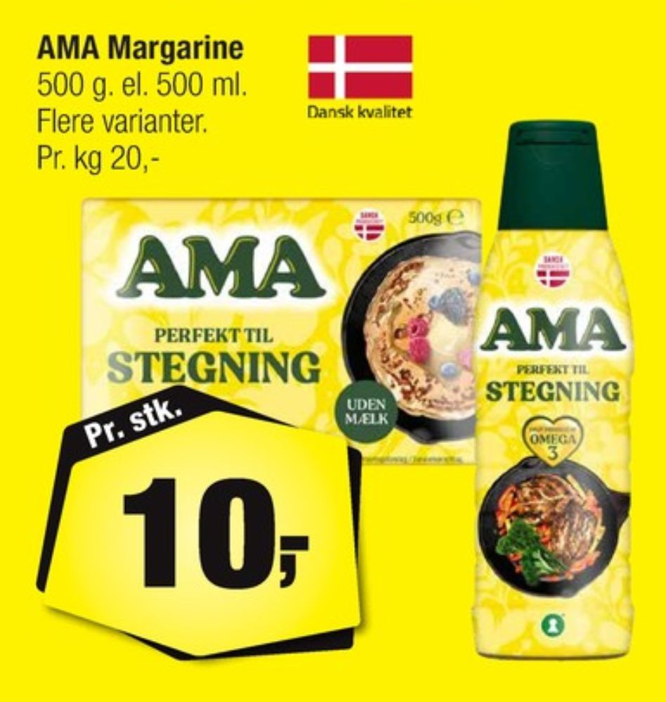 Ama, Margarine - flydende original