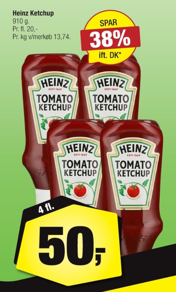 Heinz, Ketchup